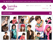 Tablet Screenshot of battika.com